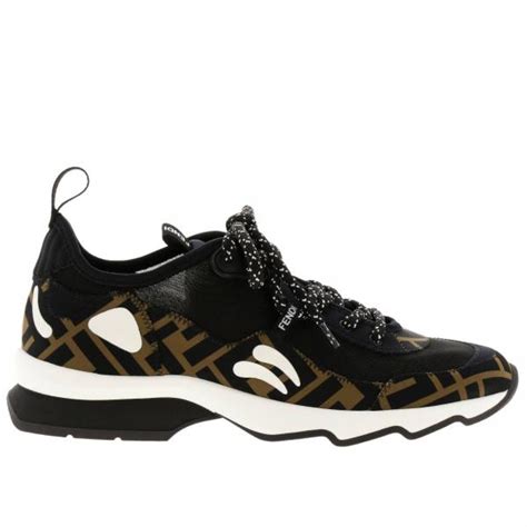 fendi balenciaga sneakers|Fendi ladies sneakers.